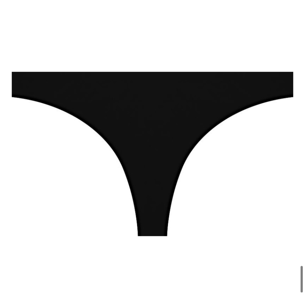 🆕 & Unopened No Show Thong Panties - Black